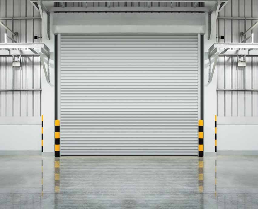 Hörmann rolling shutter, warehouse interior