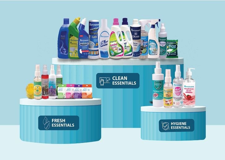 Parryware essentials range