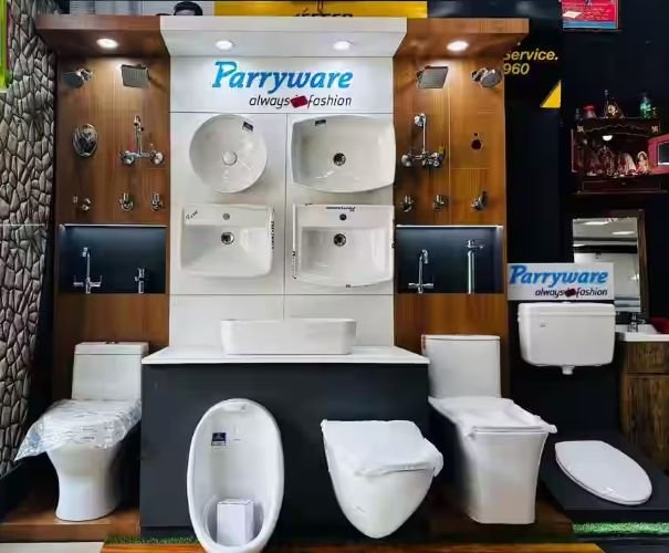 Parryware WC & basin display