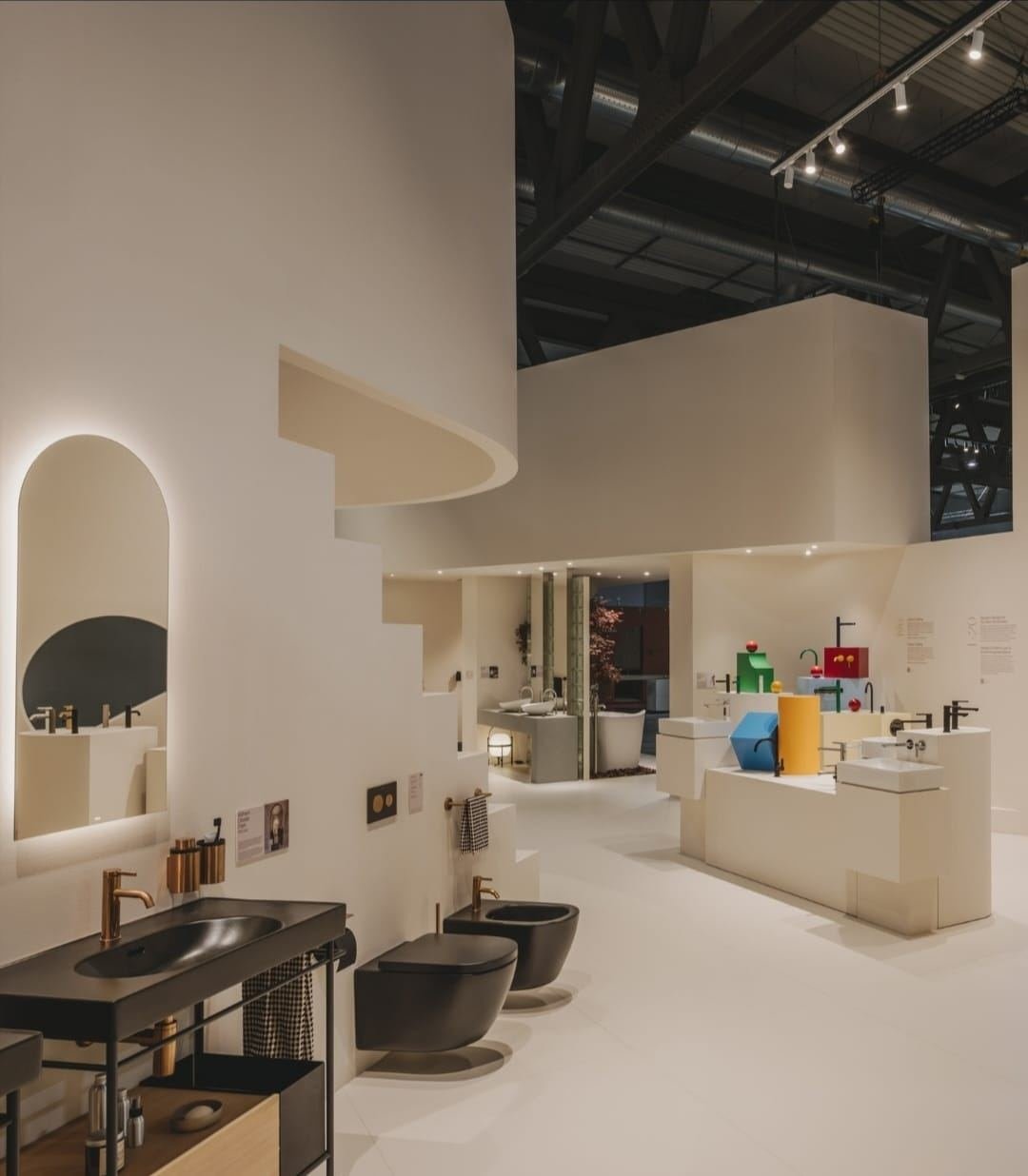 Roca bathroom display